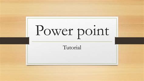 Image result for PowerPoint Slideshow Tutorial