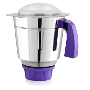 Buy SAIMIX 90 Gm Steel Purple Metal Base Netro Wet Jar-1.5Ltr for all ...