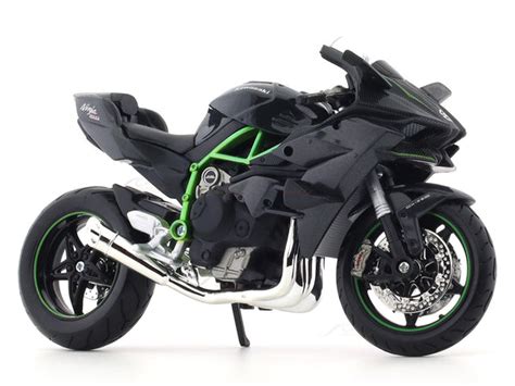 Kawasaki Ninja H2 R 1:12 Maisto Licensed Scale Model bike collectible ...