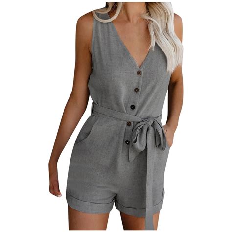 MSJUHEG Jumpers for Women,One Piece Jumpsuits for Women,Beach Outfits ...