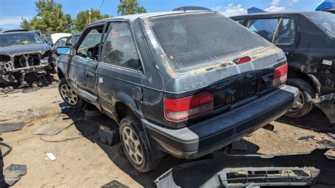 1988 Mazda 323 GTX in Colorado Junkyard