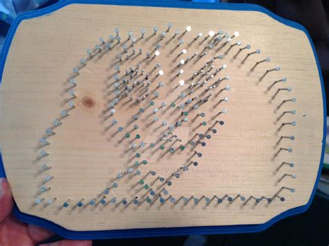 Lady (from Lady and the Tramp) String Art Part 1 by whatthej on DeviantArt