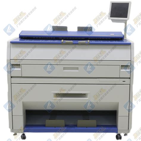 奇普KIP7100工程复印机 A0大图彩色扫描 PDF激光蓝图打印机