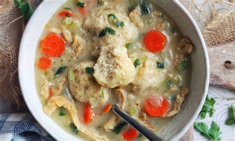 Chicken Vegetable Dumpling Soup Recipe