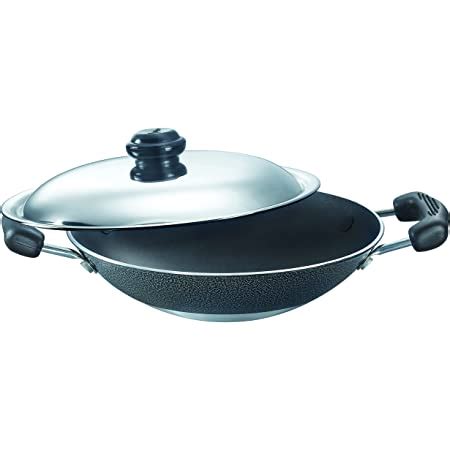 Buy Prestige Omega Select Plus Non-Stick Deep Appachetty with Lid ...