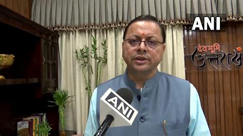CM Dhami visits areas affected by cloudburst in Dehradun