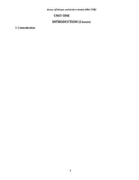 Image result for History Freshman Course Unit 1