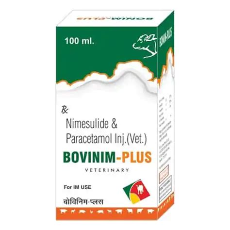 Nimesulide Paracetamol Injection Bovicure Pharma Private Limited