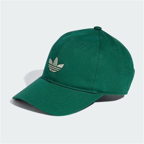 Accessories - Adicolor Classic Trefoil Baseball Cap - Green | adidas ...