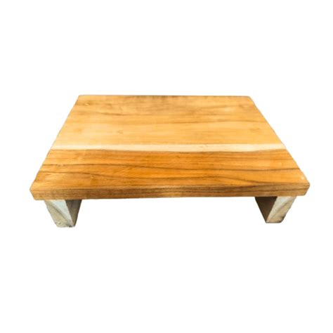 Traditional Kerala Teak Wood Manai Palagai / Pooja Chowki (மணைப்பலகை ...
