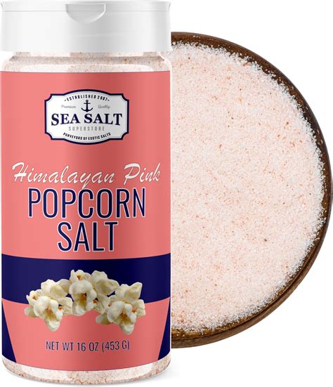 Amazon.com : Himalayan Pink Popcorn Salt Seasoning, Single Origin Fine ...