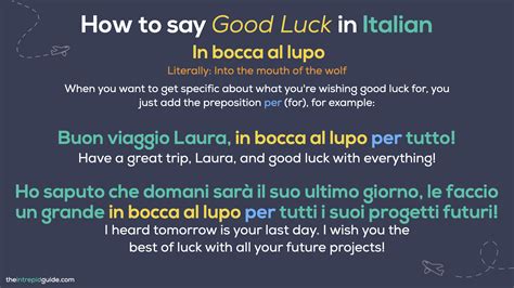 How to say GOOD LUCK in Italian: 10 Phrases You SHOULD Know [PDF Cheat ...