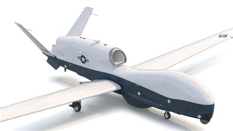 Northrop Grumman MQ-4C Triton 3D model | 3D Molier International