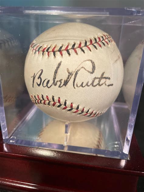 Babe Ruth Signed Baseball Real? : r/SportsMemorabilia