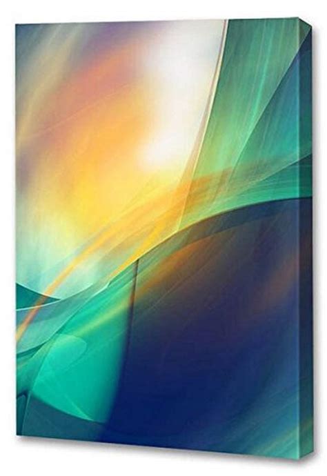 Menaul Fine Art "Musings2" Limited Edition Artwork, 16 x 20", Yellow ...