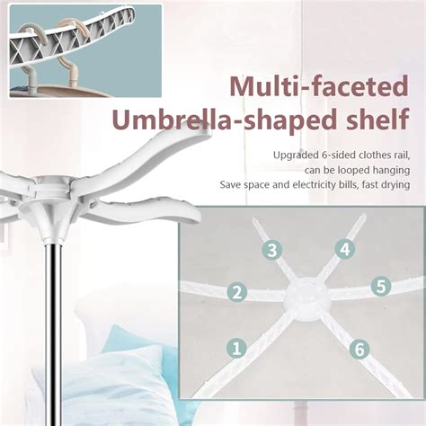 Buy EUPXRHY Electric Clothes Airer Dryer Indoor, Fast Drying Heated ...