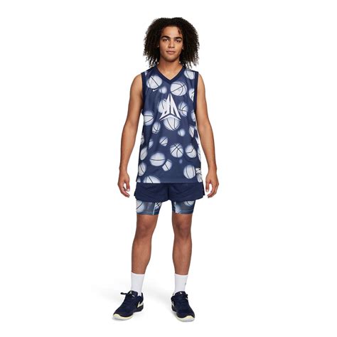 Nike - Nike Ja Morant Dri-FIT 2-in-1 4" Basketball Shorts 'Blue' - NBA