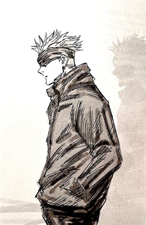 Image result for Gojo Drawing Perspective