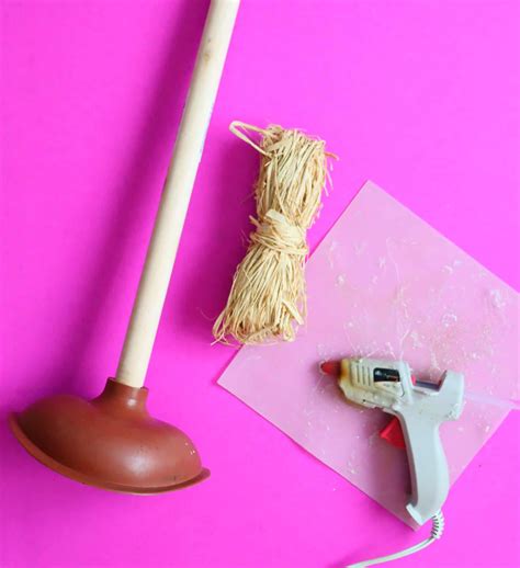 DIY Dollar Tree witch broom - A girl and a glue gun