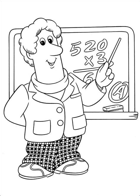 Postman Coloring Pages 的图像结果