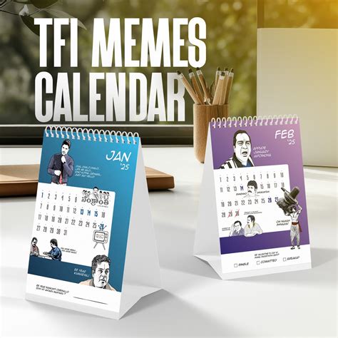 TFI Calendar 2025 – Bold & Italic