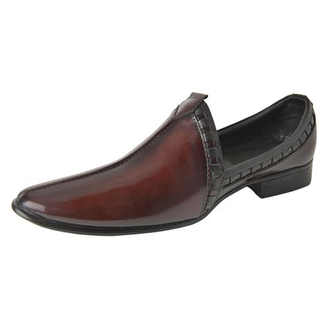 Khazana Shoes Men's Red Synthetic Slip On Jutti 10 : Amazon.in: Shoes ...