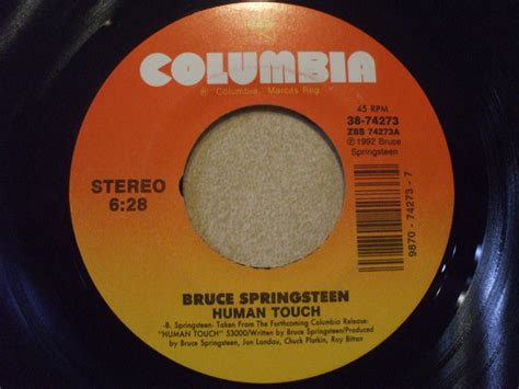 Image result for Bruce Springsteen Human Touch Song