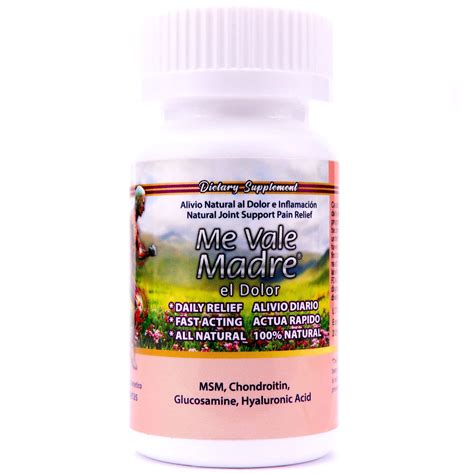 Me Vale Madre El Dolor Natural Joint And Muscle Wellness | Desertcart OMAN