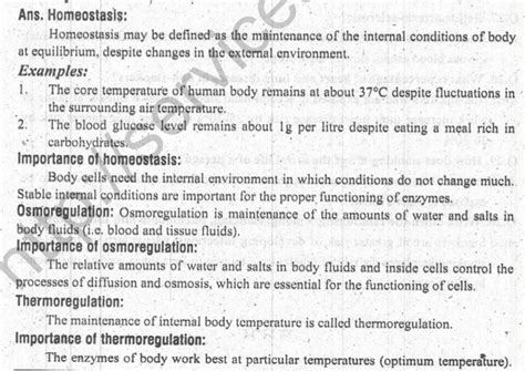 Homeostasis definition in biology ch control and coordination - Brainly.in