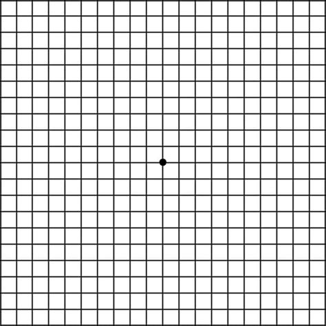 Amsler Grid Chart Printable