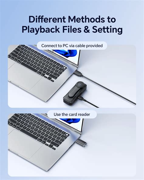 BOBLOV W1 Mini Body Cam, Wearable Mini Guard Cam, HD 1080P