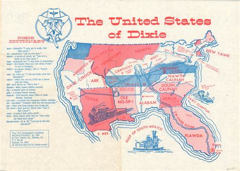 The United States of Dixie - Curtis Wright Maps