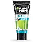 Garnier Men Oil Clear Deep Cleansing Face Wash, Mineral Clay and ...