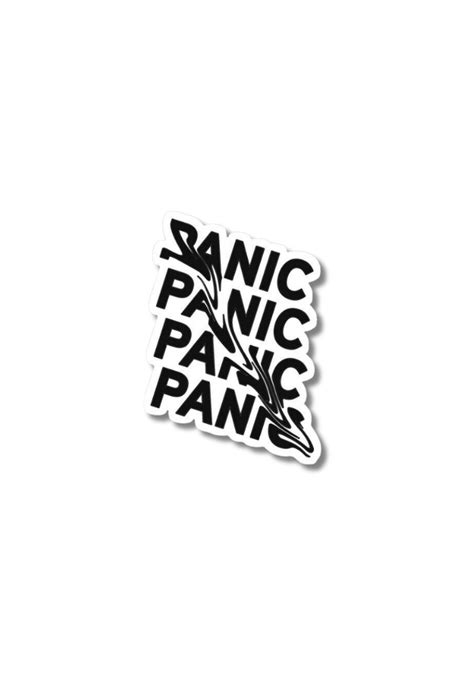 Panic Sticker – Posterwa