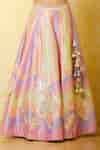 Buy Multi Color Silk Tassels, Crystals, Gota Patti Floral Embellished ...