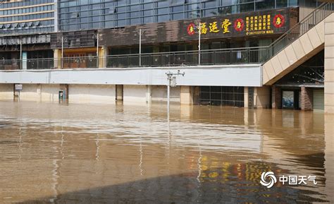 柳州出现今年首个洪峰水位-广西高清图片-中国天气网