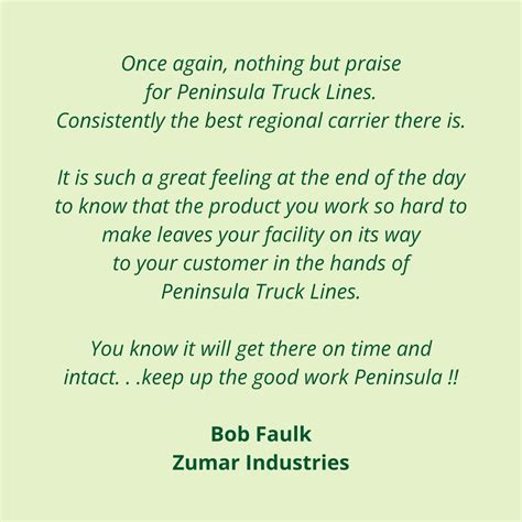 Peninsula Truck Lines, Inc. on LinkedIn: #freightservices #ltlcarrier # ...