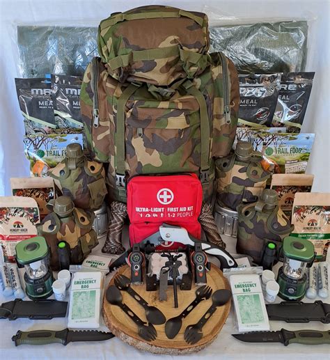 4 Person 72 hour BugOut Bag - Bug Out Sa