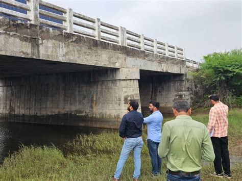 Inspection of bridges in Jamnagar for road safety | માર્ગ સલામતી માટે ...