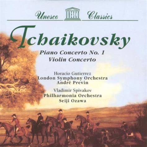 Tchaikovsky;Piano Concerto.1: Previn, Ozawa, Gutierrez, Spivako: Amazon ...