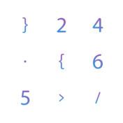 Brackets Generic Gradient icon | Freepik