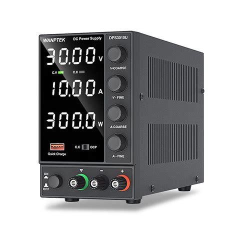 Bearachild Fuente de alimentación de CC ajustable Interruptor regulador ...