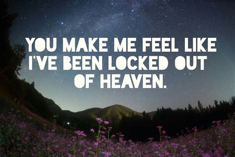 Lyrics and poetry — Locked out of heaven // Bruno Mars