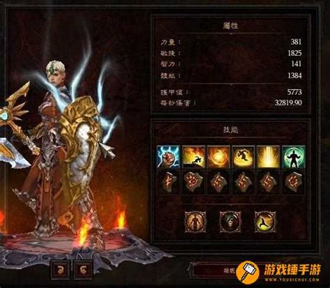 暗黑3玩家作品：身着乌莲娜套装的女武僧_凯恩之角_暗黑破坏神（diablo）中文网