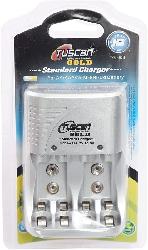 Hi-Plasst Ni-Mh Ni-Cd Rechargeable Battery Charger (TG003) Charger for ...