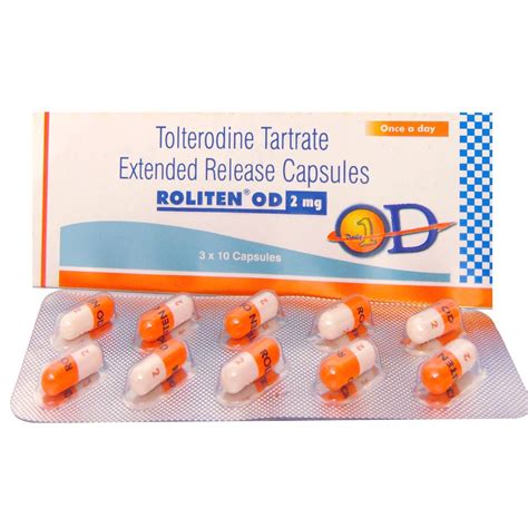 Roliten OD 2mg Capsule 10's Price, Uses, Side Effects, Composition ...