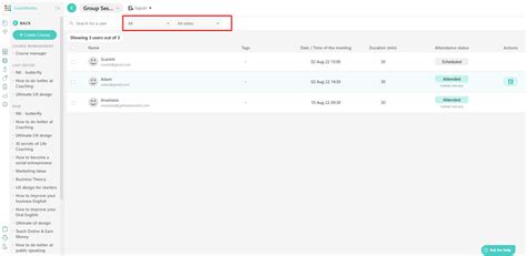 Group Learning Session 的图像结果