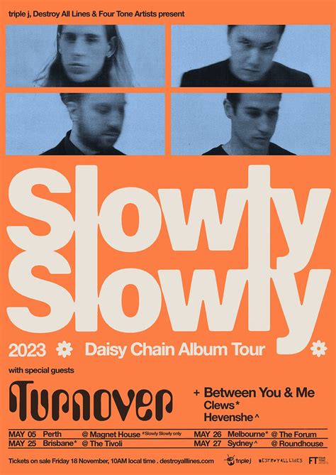 SLOWLY SLOWLY ANNOUNCE DAISY CHAIN ALBUM TOUR