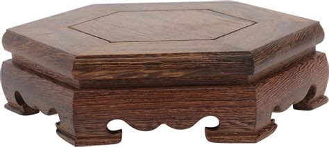 Cabilock Wood Plant Stands Vintage Circular Wooden India | Ubuy