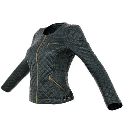 Jacket Black Leather Padding Clothing - FlippedNormals